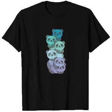 Discover Neptunic Flag Pride Lgbtq Cute Panda Pile T Shirts