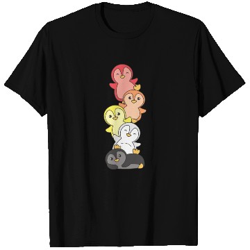Discover Lithsexual Flag Pride Lgbtq Cute Penguin T Shirts