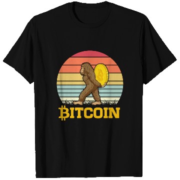 Discover Bitcoin with Big Foot T Shirts