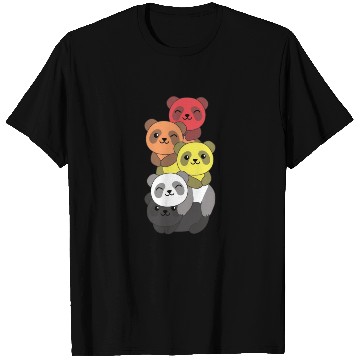 Discover Lithsexual Flag Pride Lgbtq Cute Panda T Shirts
