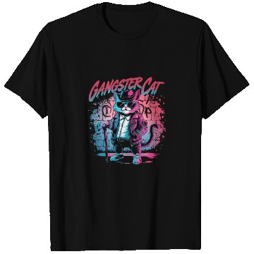 Discover Gangster cat T Shirts