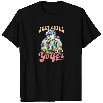 Discover Golf Easter Just Chill I'm A Golfer T Shirts