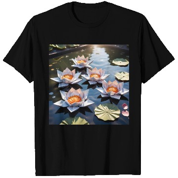 Discover Lotus Origami T Shirts
