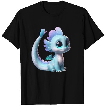 Discover Curious Baby Dragon T Shirts