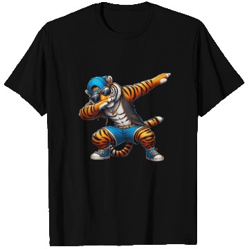 Discover Dabbing Tiger With Sunglasses Cool Dabbing Tiger T Shirts
