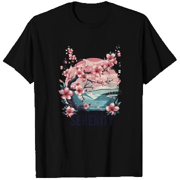 Discover Sakura serenity T Shirts