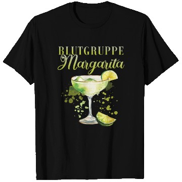 Discover Blutgruppe Margarita Tequila Stag Party T Shirts
