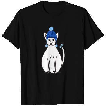 Discover Winter cat T Shirts