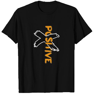 Discover "Positive Embrace Joy, Radiate Radiant Positivity" T Shirts