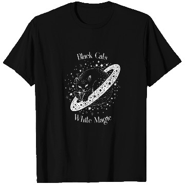 Discover Black Cat, White Magic T Shirts