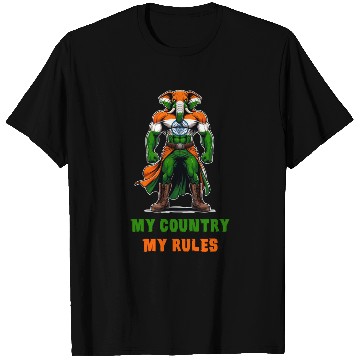 Discover My country my rules India elephant T Shirts