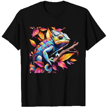 Discover "Kaleidoscopic Chameleon Serenity" T Shirts