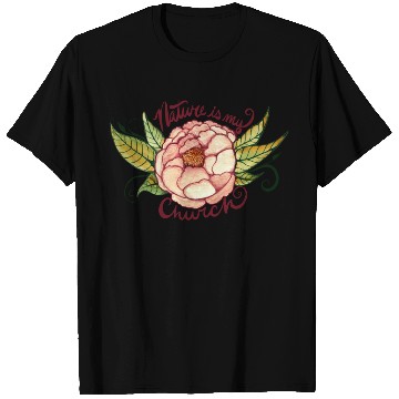 Discover Nature is my Church T Shirts