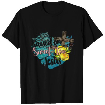 Discover raised on sweet tea and jesus T Shirts