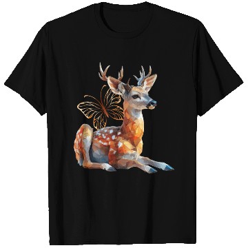 Discover Deer Butterfly T Shirts