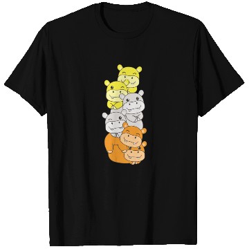 Discover Maverique Flag Pride Lgbtq Cute Hippo T Shirts