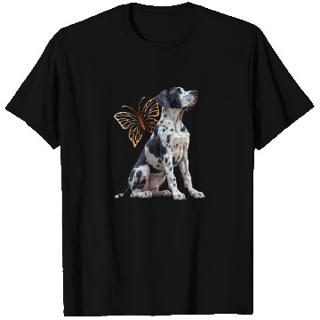 Discover Great dane Butterfly T Shirts