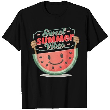 Discover "Summer Joy: Smiling Watermelon" T Shirts