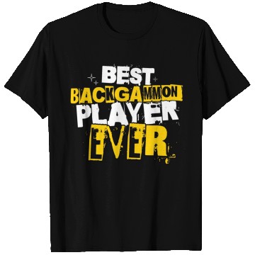Discover Best Backgammon Player Ever Board Dice Game Lover T Shirts