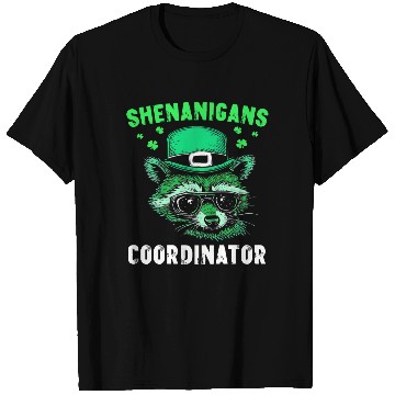 Discover Shenanigans Coordinator Cute Raccoon Funny T Shirts