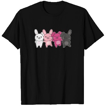 Discover Transfem Flag Pride Lgbtq Bunny T Shirts