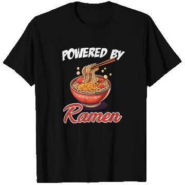 Discover Powered By Ramen Hot Bowl Asian Japanese Lover T Shirts