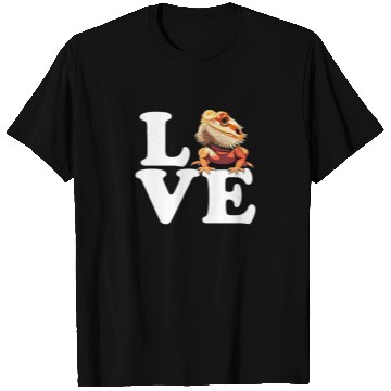 Discover I love bearded dragon, reptile bearded T Shirts