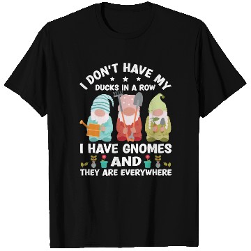 Discover Cute Garden Gnomes Gardener T Shirts