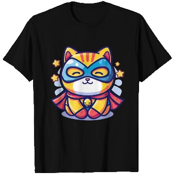 Discover Superhero Kawaii Cat T Shirts