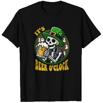 Discover ITS BEER O CLOCK ST PATRICKS DAY T Shirts