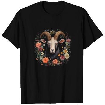 Discover Goat Flowers Farmer Gift T Shirts