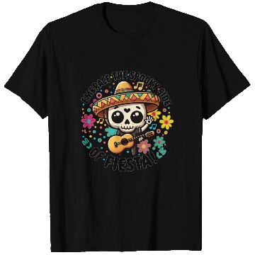 Discover Skull with Cinco De Mayo T Shirts