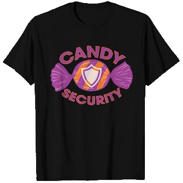 Discover Candy Security Kids Parents Matching Birthday T Shirts
