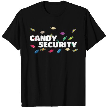 Discover Candy Security Mom Dad Matching Birthday Costume T Shirts