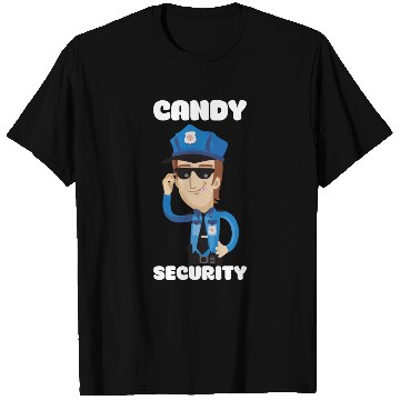 Discover Candy Security Kids Parents Matching Birthday T Shirts