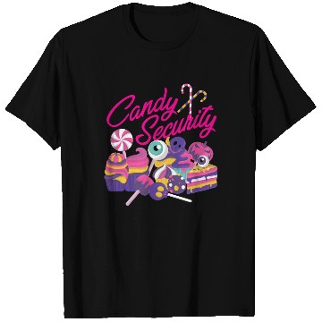 Discover Candy Security Mom Dad Matching Birthday Costume T Shirts