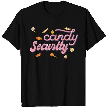 Discover Candy Security Kids Parents Matching Birthday T Shirts