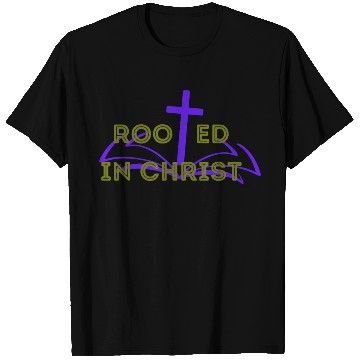 Discover Rooted in christ,Resurrection Sunday T Shirts