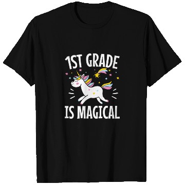 Discover 1st Grade Is Magical Back To School Student T Shirts