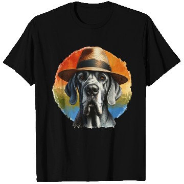 Discover Great Dane Rainbow T Shirts