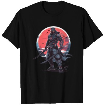 Discover Anime Panther -Krieger Samurai Katana T Shirts