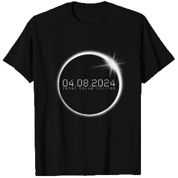 Discover Total Solar Eclipse 2024 T Shirts