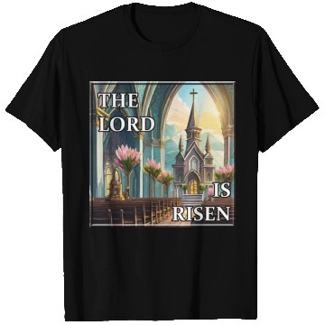 Discover Happy Easter Sunday in Church T Shirts