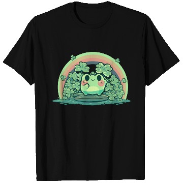 Discover Lucky Cute Frog T Shirts