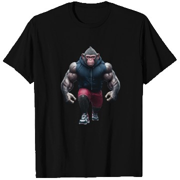 Discover "Prime Ape: The Muscular Monkey" T Shirts