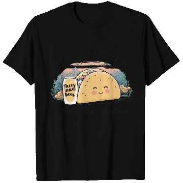 Discover Tacos & Beer: My Happy Place T Shirts