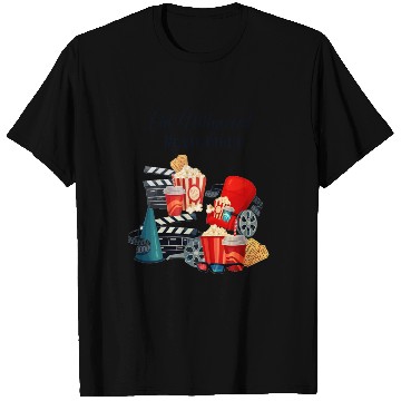 Discover Popcorn Vintage Movie Night T Shirts