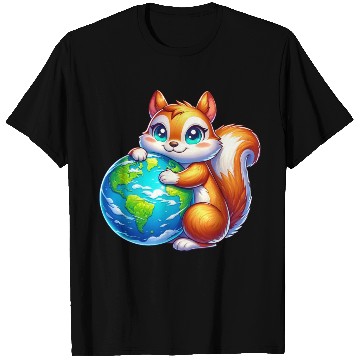 Discover Squirrel for Earth Environmental Nature T Shirts