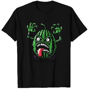 Discover Watermelon Monster Floating T Shirts