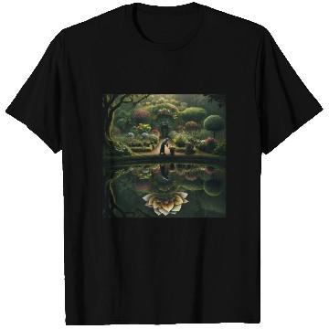 Discover Garden Reflections Serenity T Shirts